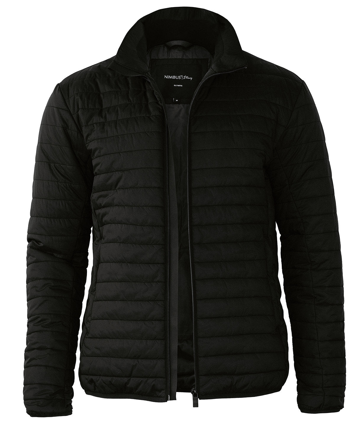 Olympia  comfortable puffer jacket | Black