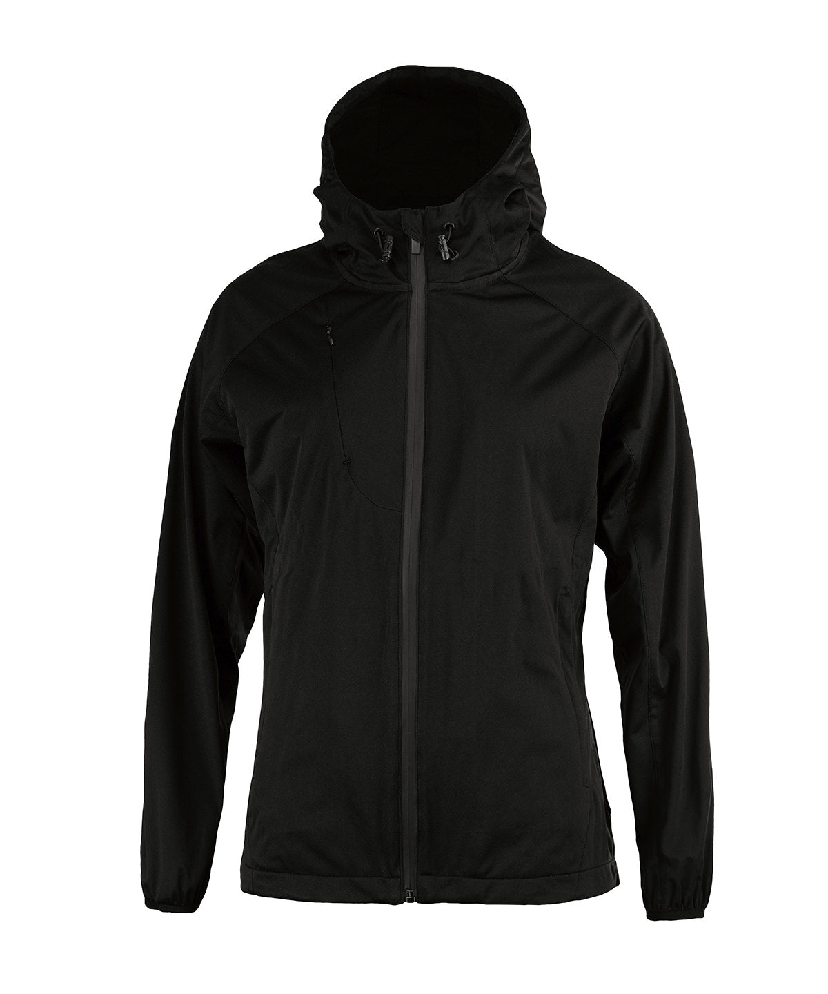 Womens Fargo  functional hooded softshell | Black