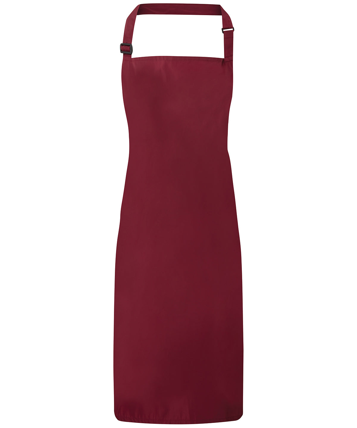 Waterproof bib apron | burgundy