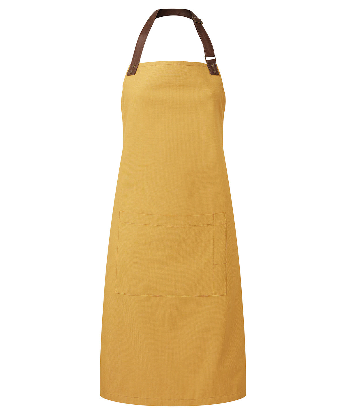 Annex Oxford bib apron | Mustard