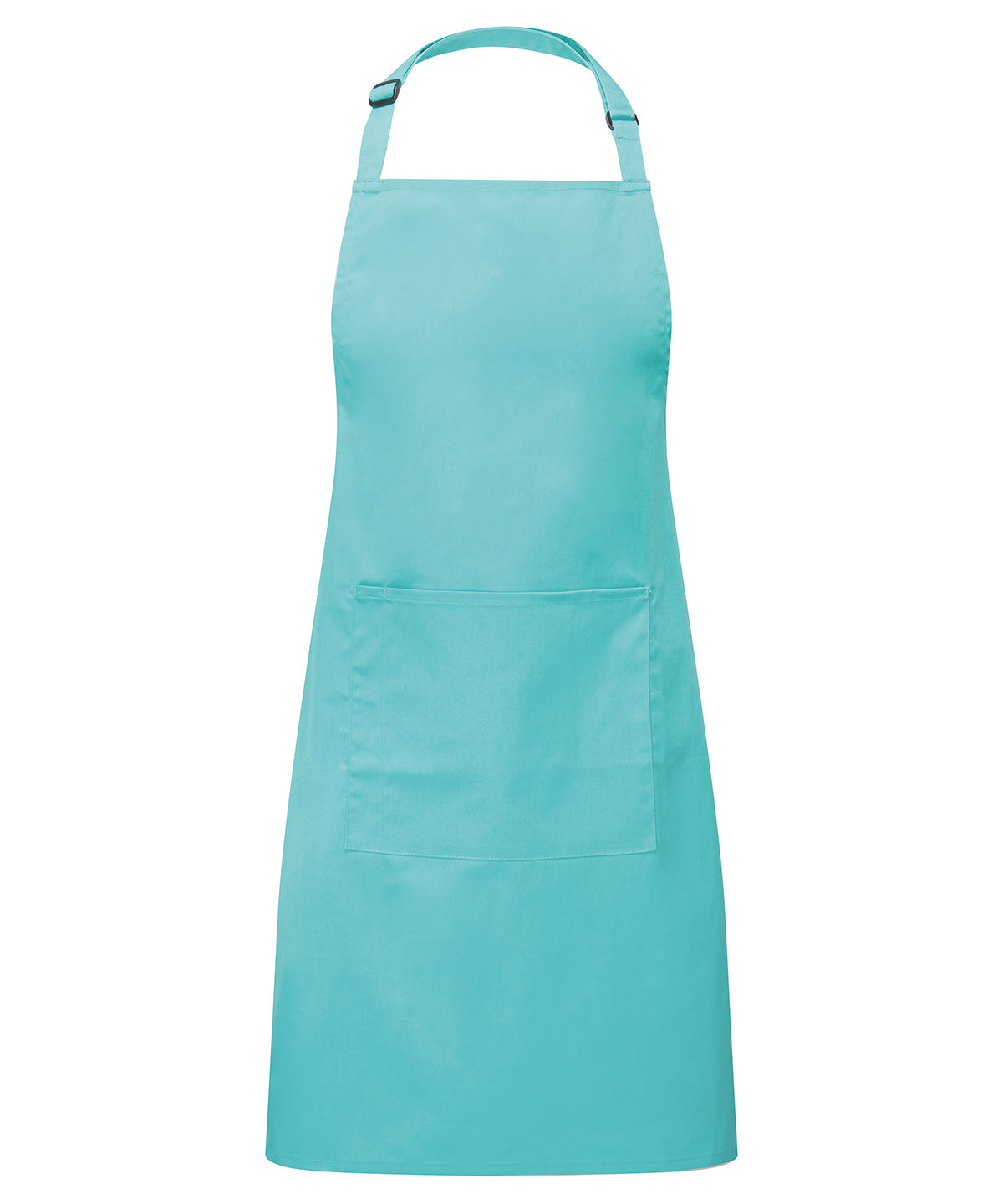 Colours bib apron with pocket | duck egg