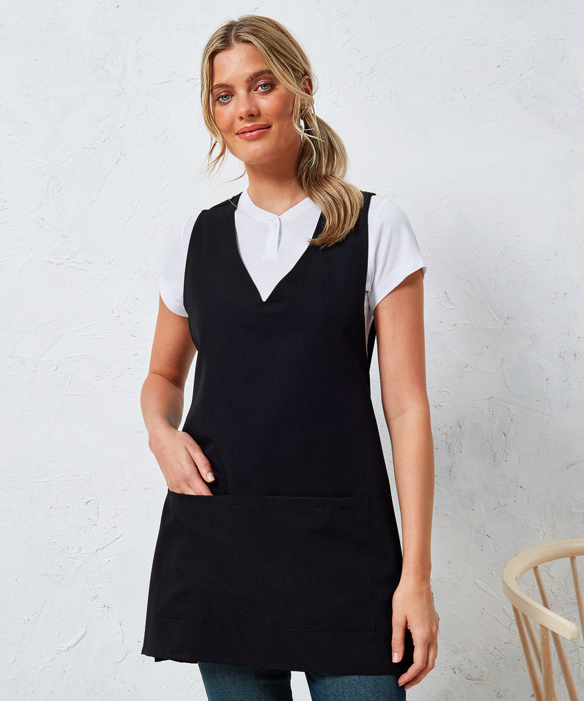 Wrap-around tunic | dark grey