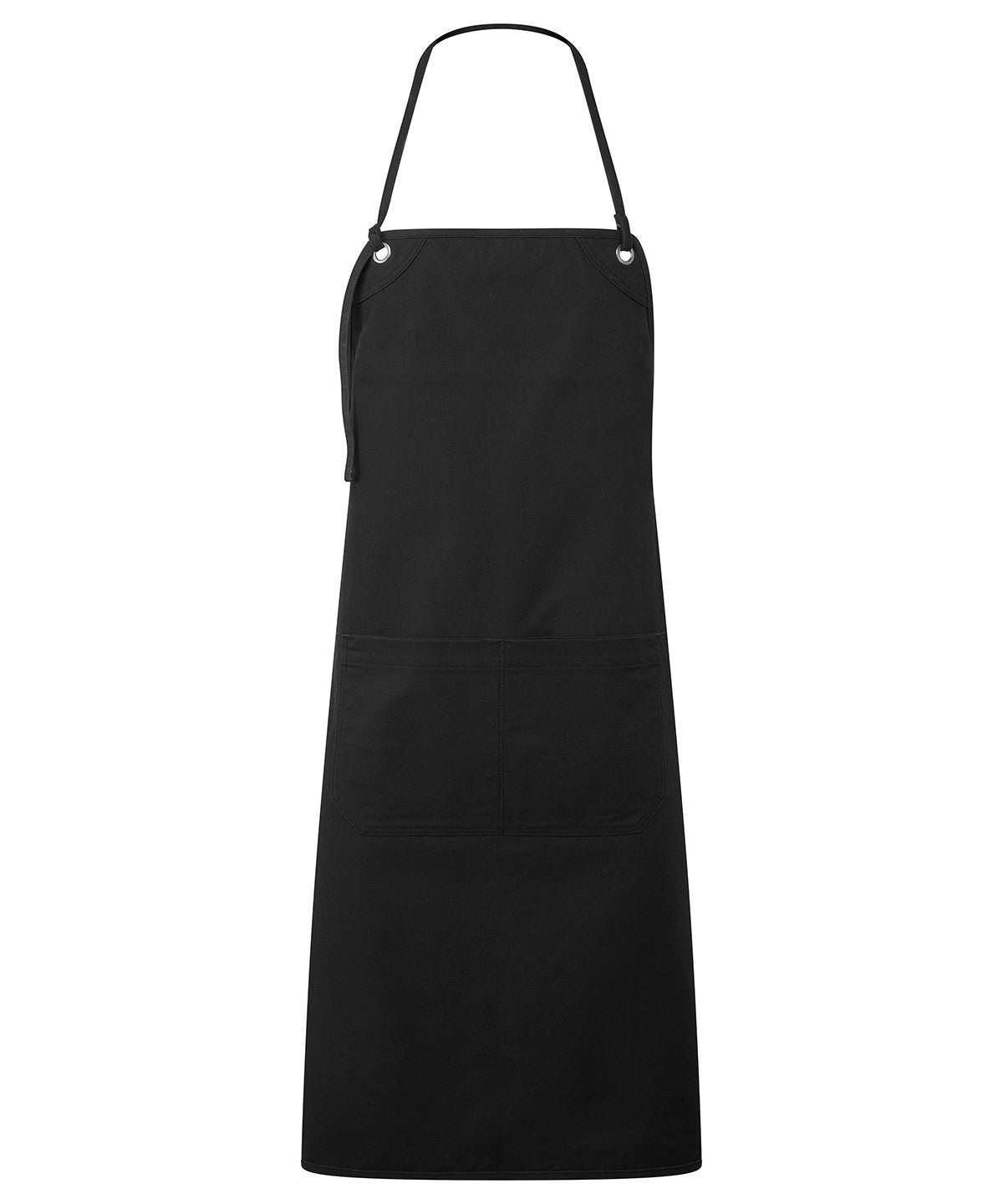 Artisans choice double-pocket canvas apron | black