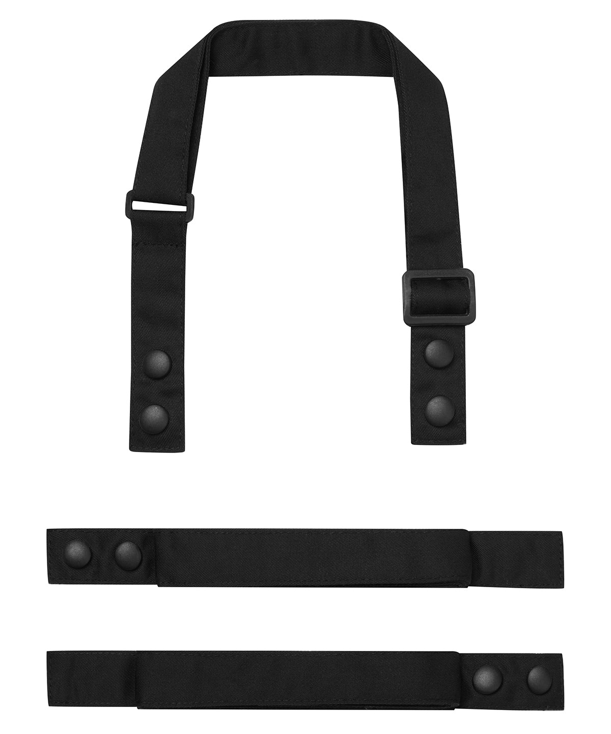 Swap  Pop Customisable Apron  Straps | Black