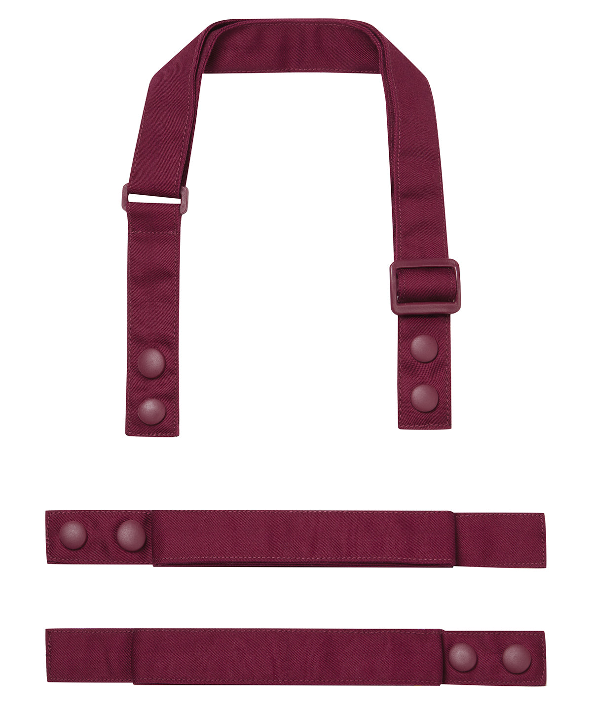 Swap  Pop Customisable Apron  Straps | burgundy