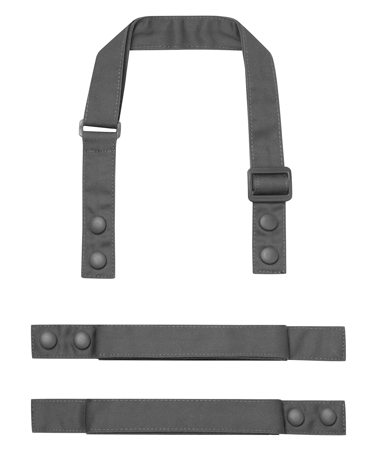Swap  Pop Customisable Apron  Straps | dark grey