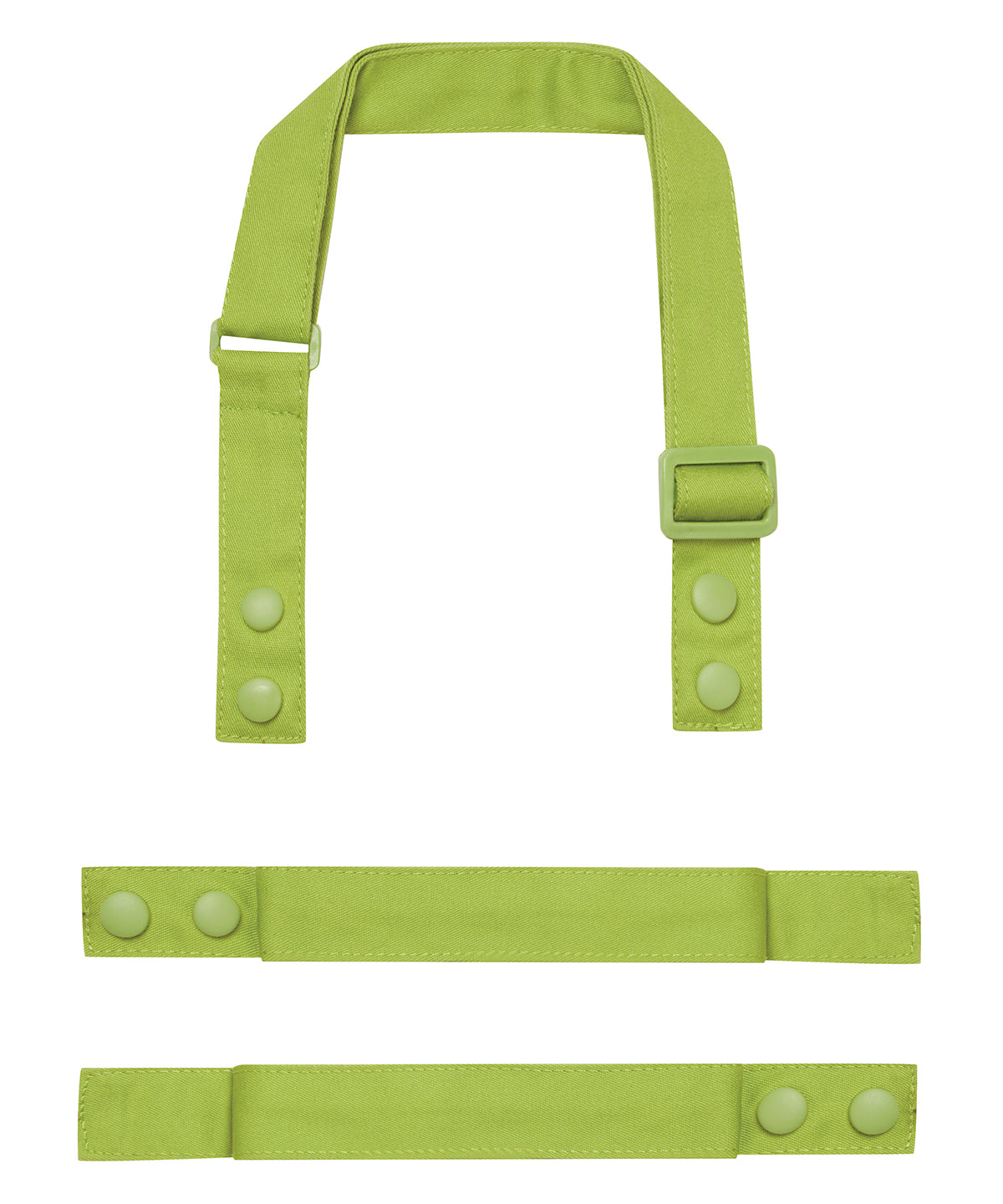 Swap  Pop Customisable Apron  Straps | lime