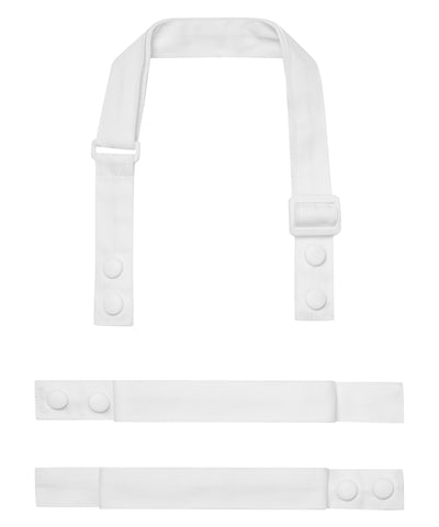 Swap  Pop Customisable Apron  Straps | white