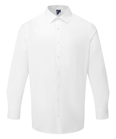 Long sleeve Recyclight poplin shirt | white