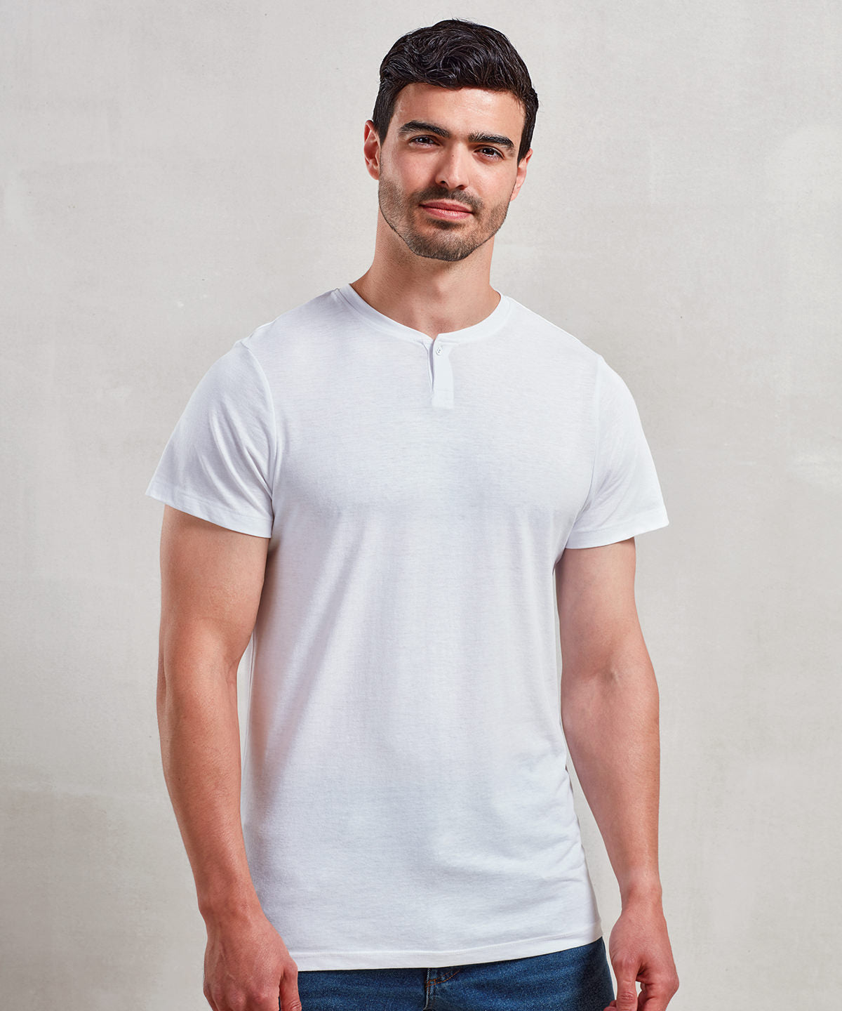 Mens Cotton Rich Comis Tee | white