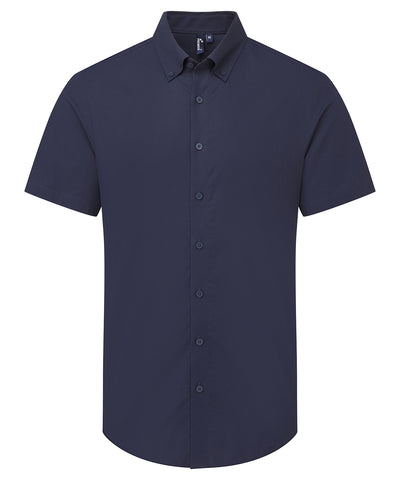 Supreme Oxford short sleeve shirt | navy