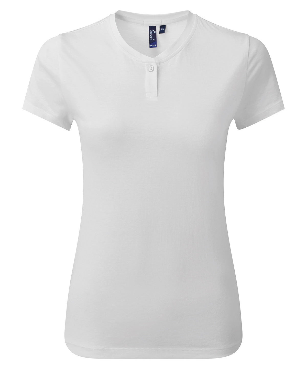 Womens Cotton RichComis Tee | white