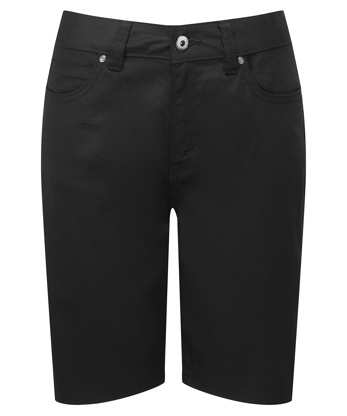 Womens performance chino shorts | black