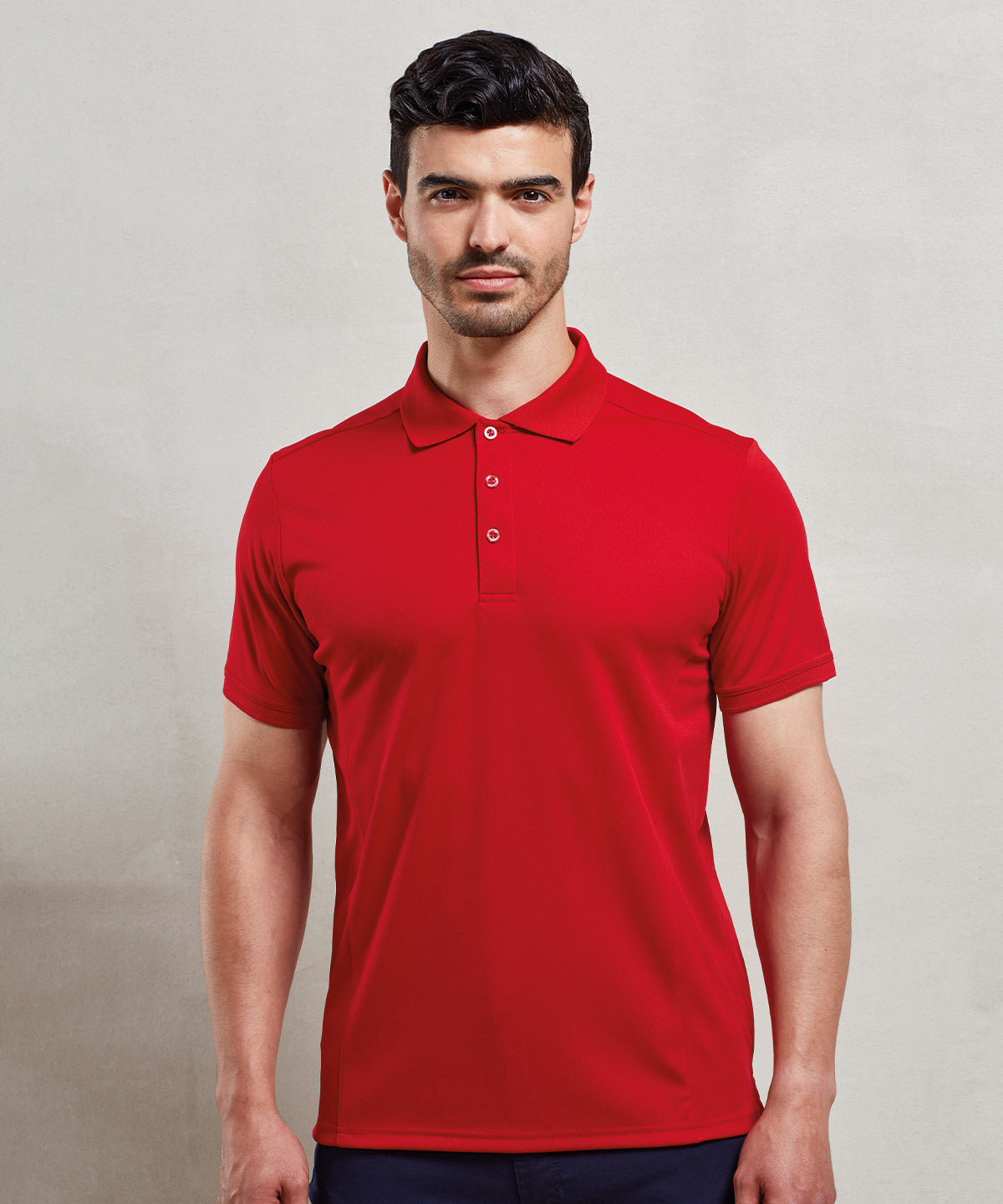 Coolchecker® piqu polo | black