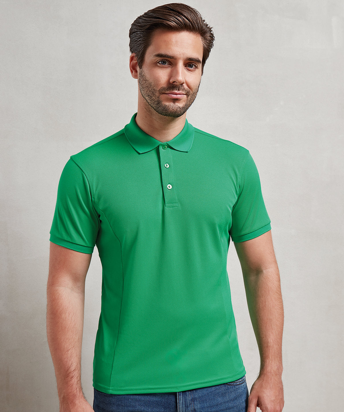 Coolchecker® plus piqu polo | black