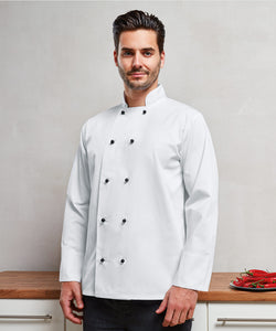 Cuisine long sleeve chefs jacket | black