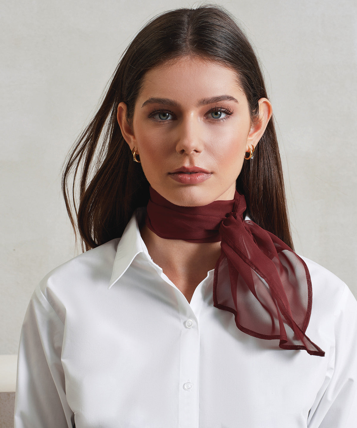 Colours Chiffon scarf | purple