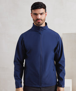 Windchecker® printable and recycled softshell jacket | black