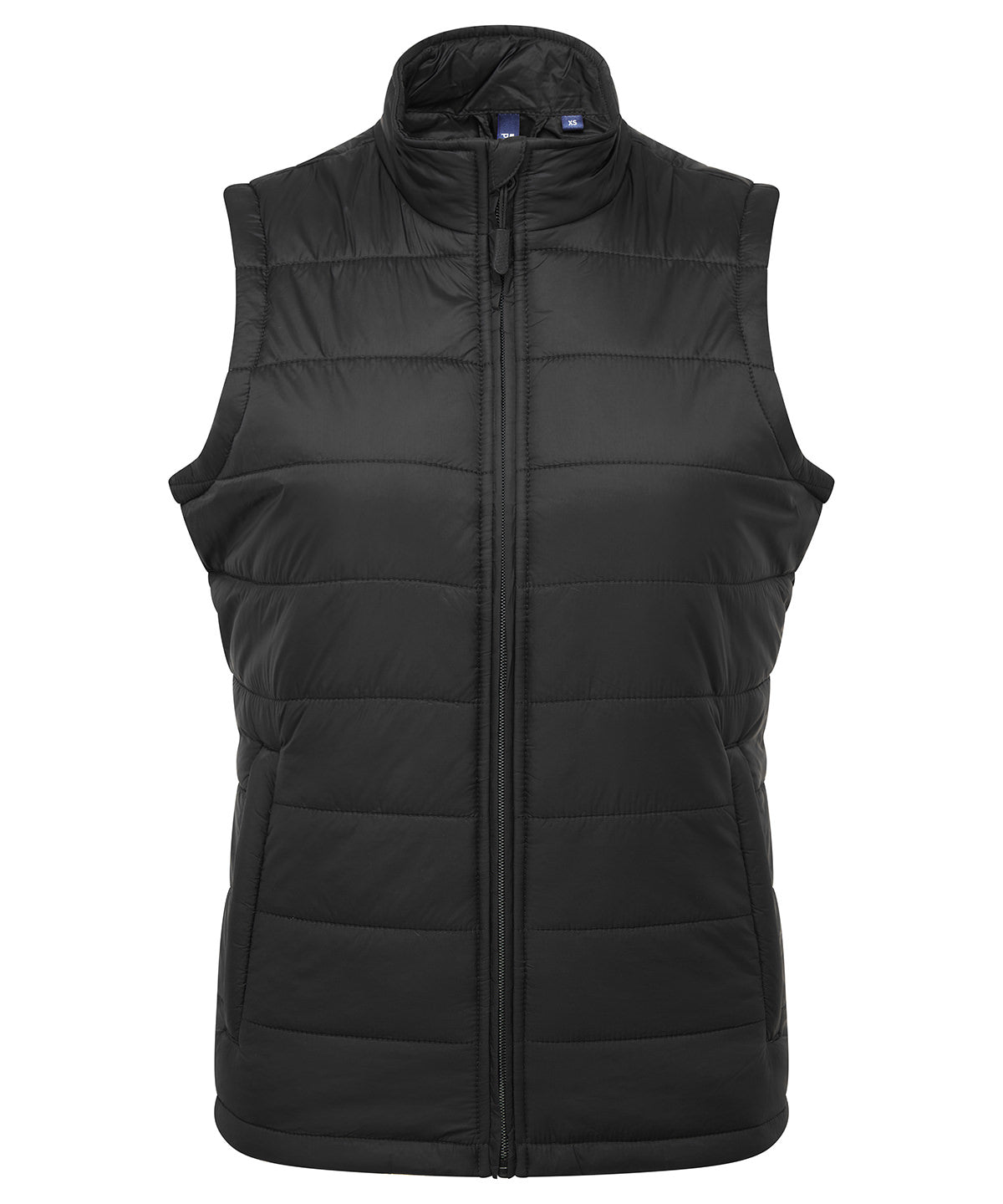 Womens Recyclight padded gilet | Black