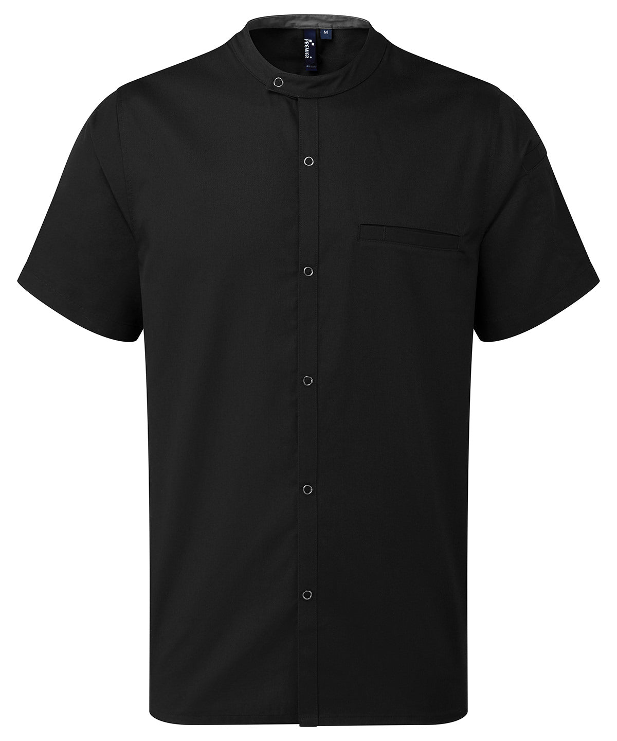 Chefs Recyclight Short Sleeve Shirt | Black