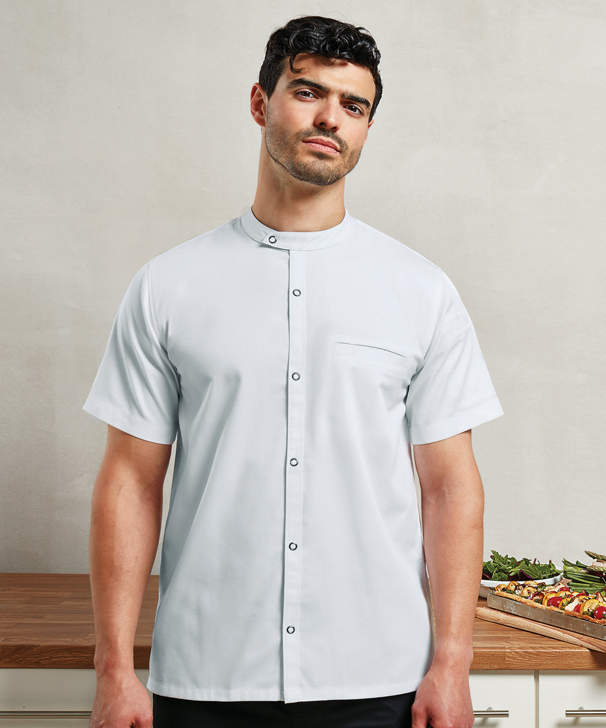 Chefs Recyclight Short Sleeve Shirt | black