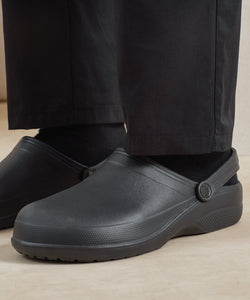 Chefs non-slip Anchor clogs | black