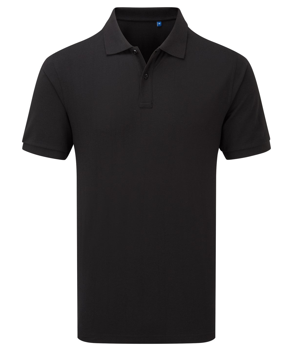 Essential unisex short sleeve workwear polo shirt | black