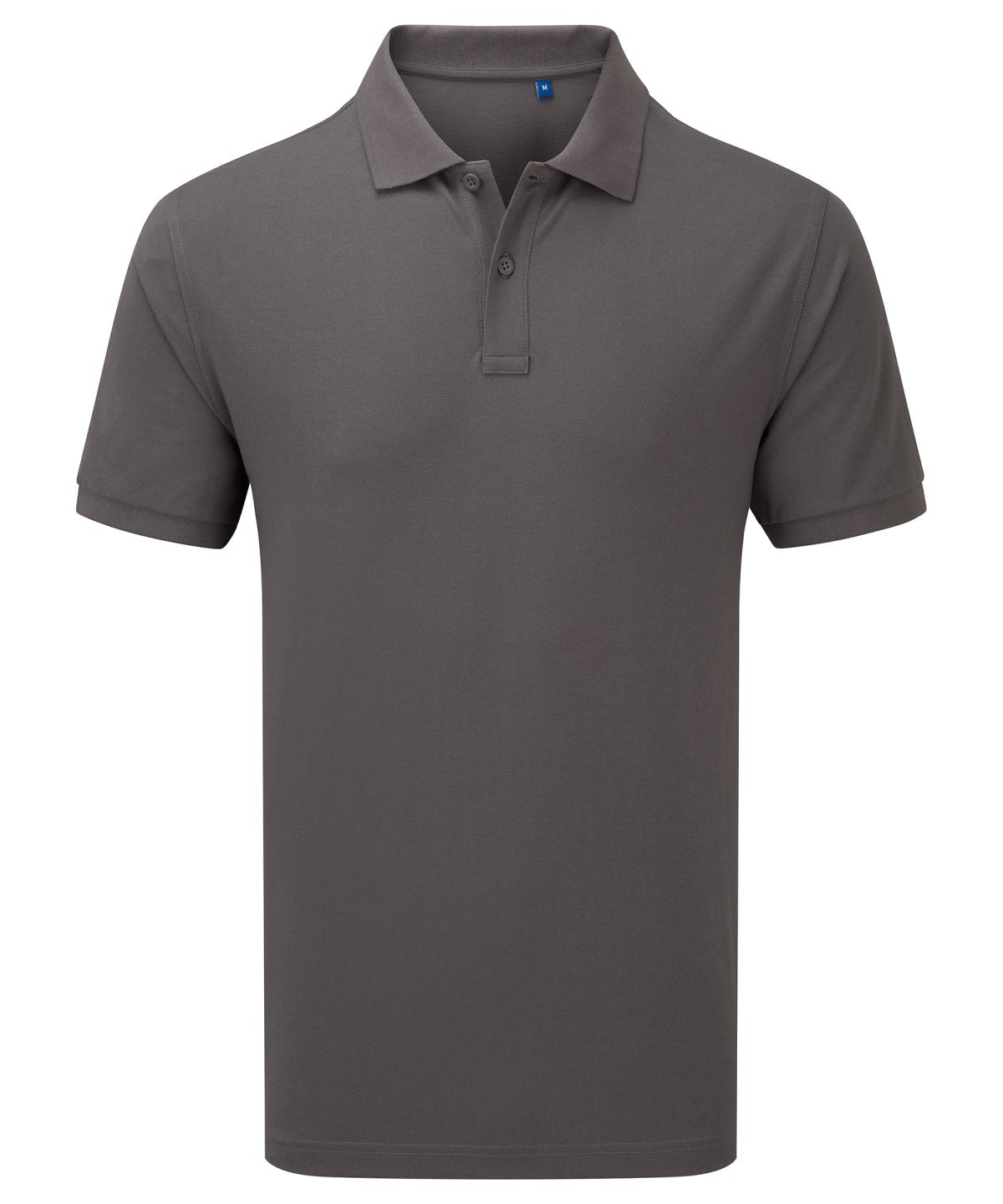 Essential unisex short sleeve workwear polo shirt | dark grey