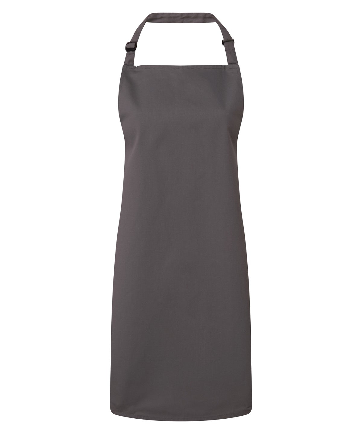 Antimicrobial bib apron | Dark Grey