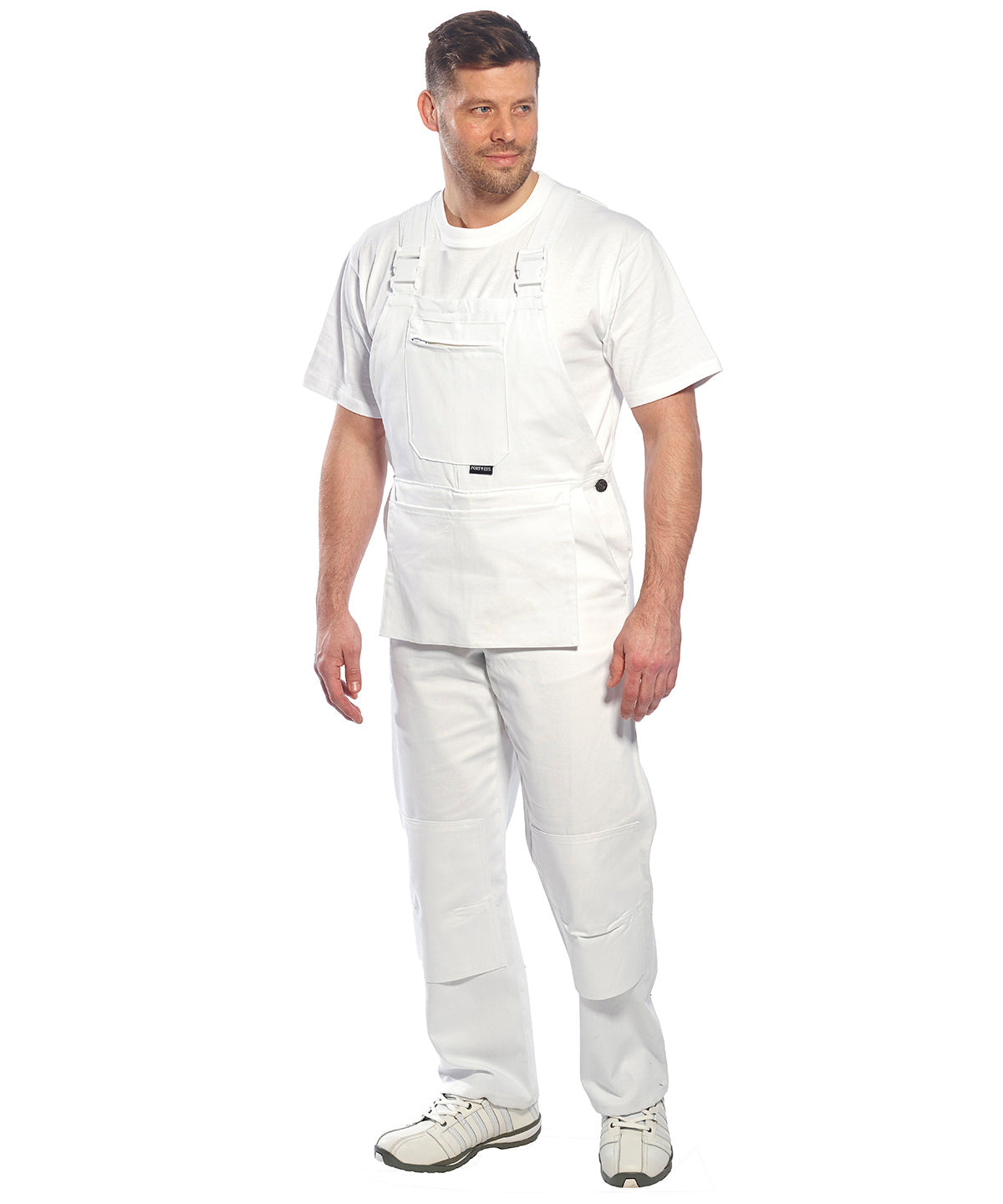 Bolton painters bib and brace (S810) | White