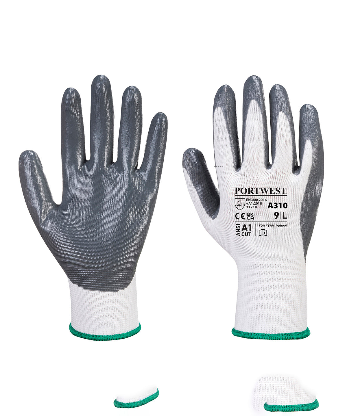 Flexo grip nitrile glove (A310) | grey