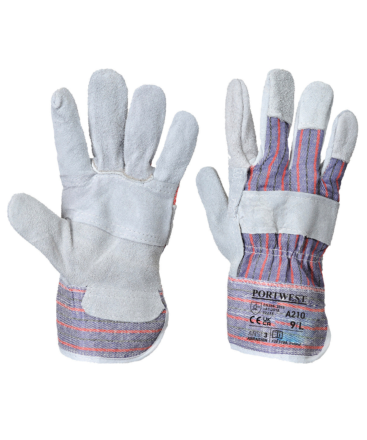 Canadian rigger glove (A210) | grey/assorted