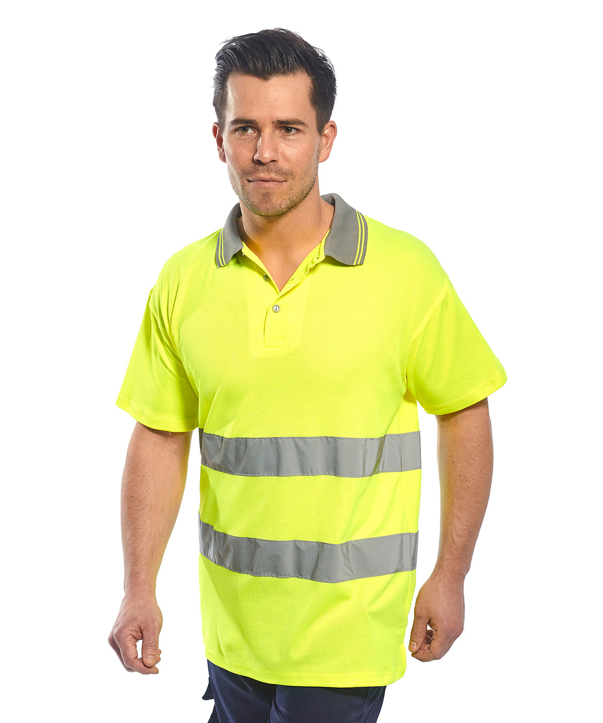 Cotton Comfort polo shirt (S171) | Yellow