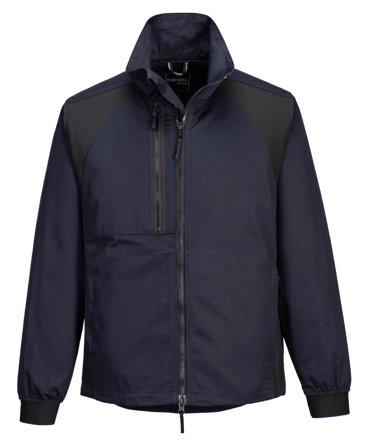WX2 stretch work jacket (CD885) | deep navy/black