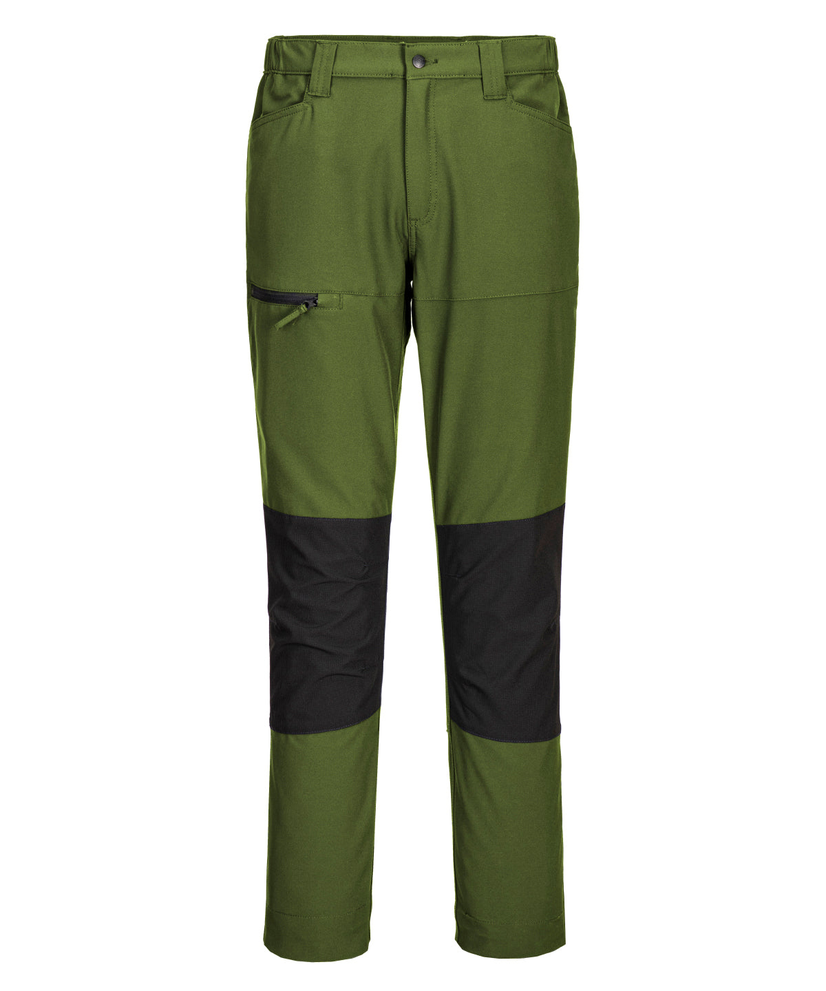 WX2 stretch work trousers (CD886) slim fit | olive green