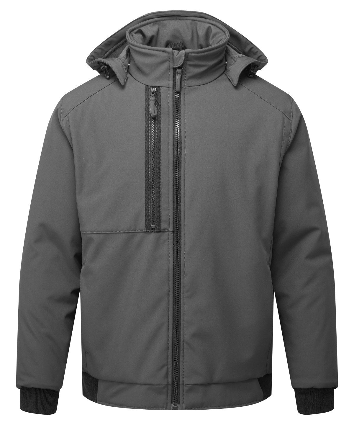 WX2 2-layer padded softshell | black