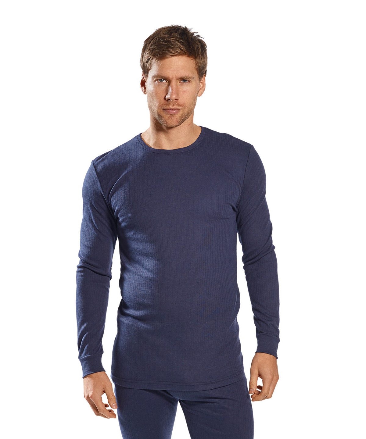 Thermal t-shirt long sleeved (B123) | white