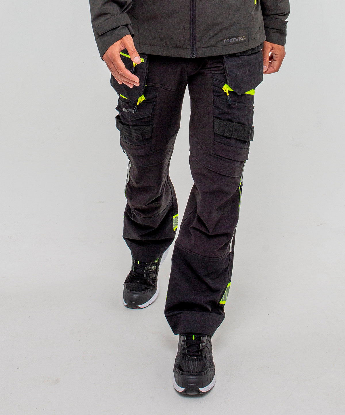 DX440 Detachable holster pocket trouser (DX440) slim fit | Black