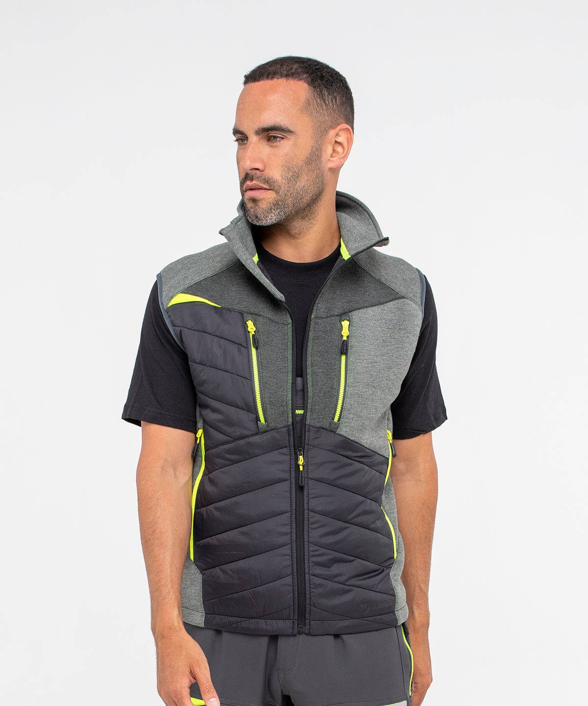 DX4 Hybrid Baffle gilet (DX470) | metal grey