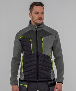 DX4 Hybrid Baffle jacket (DX471) | metal grey