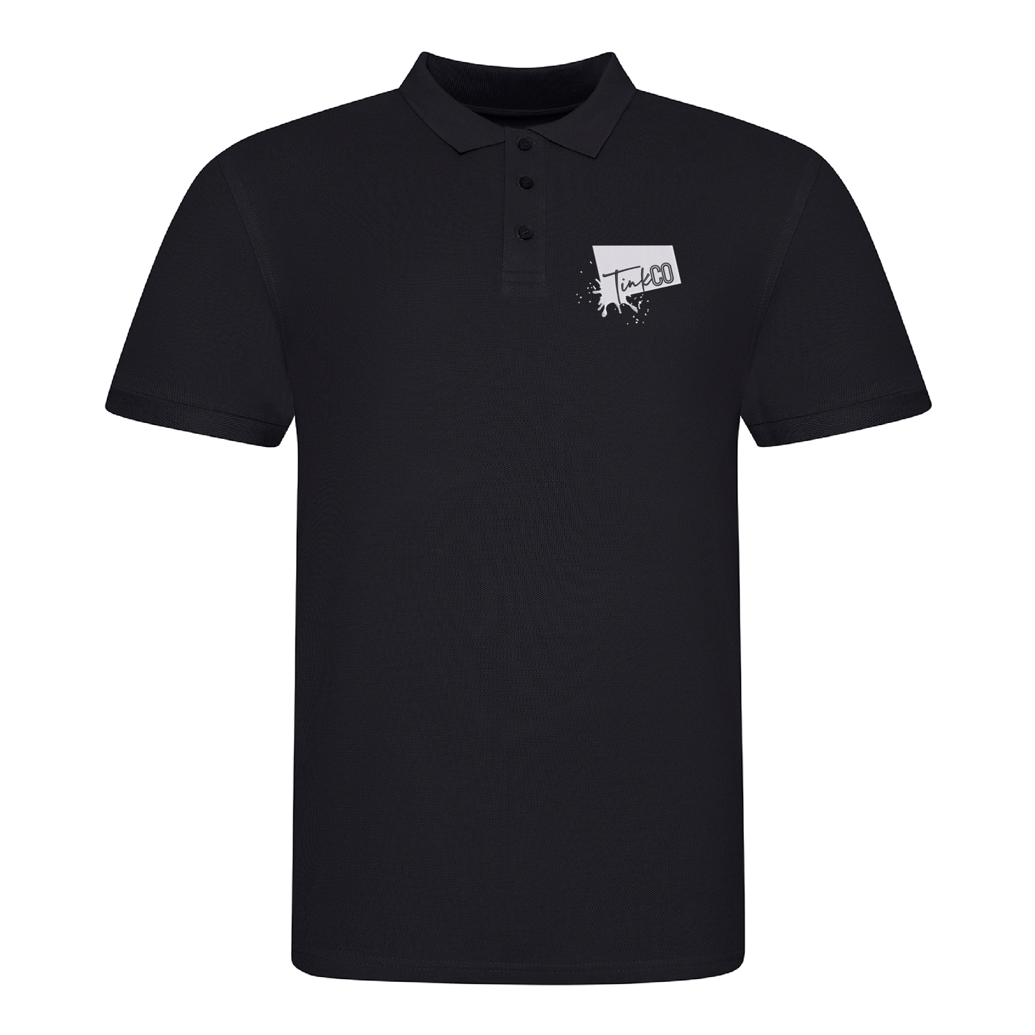 TinkCo | The 100 polo | Deep Black