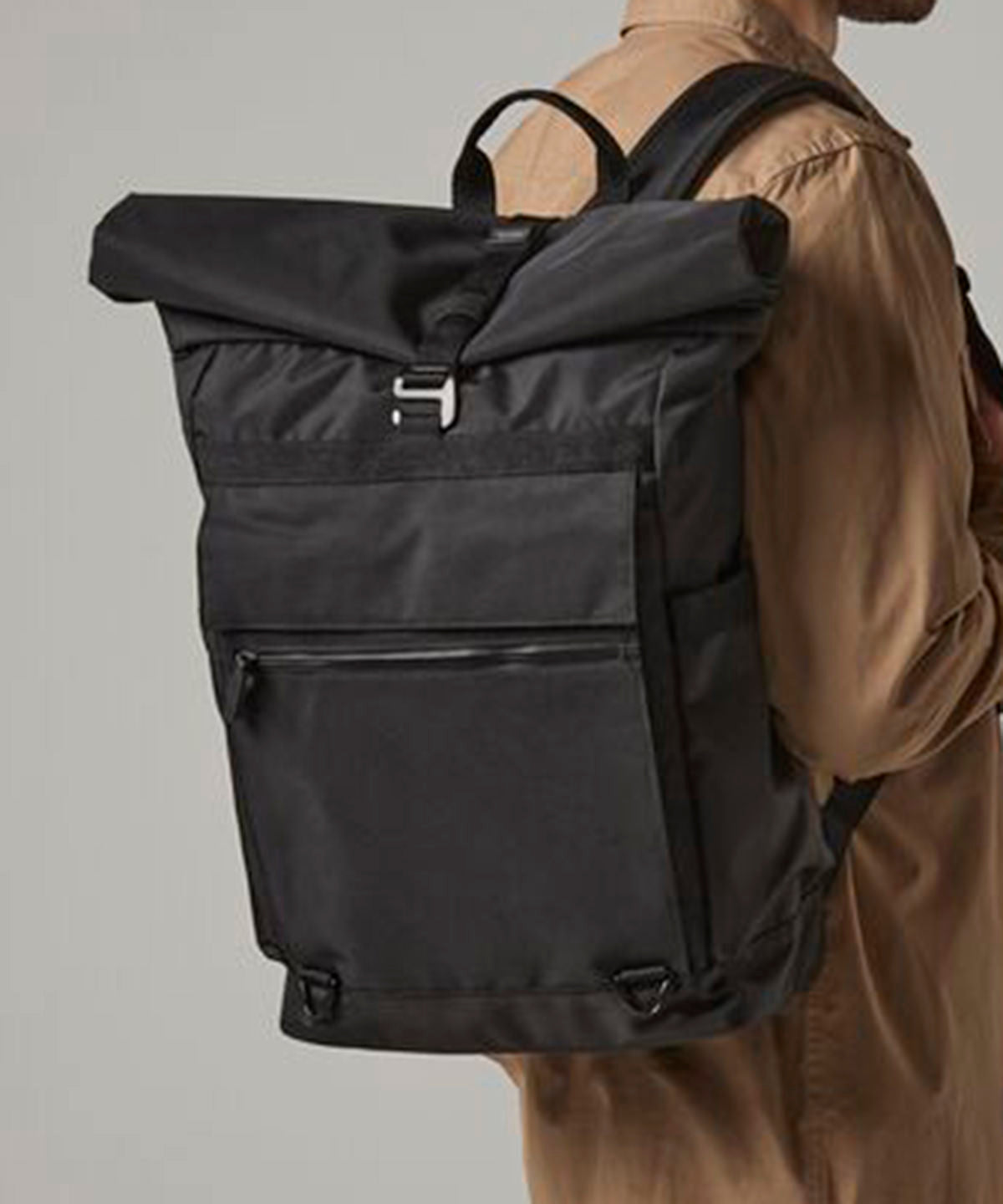 Axis roll-top backpack | black