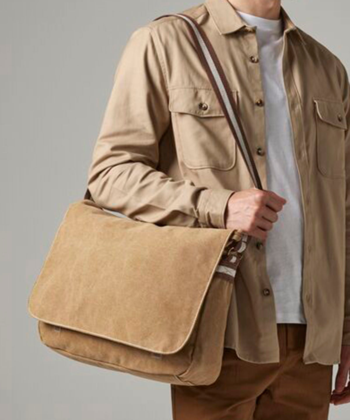 Vintage canvas despatch bag | vintage black