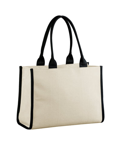 Puerto large tote | natural/black