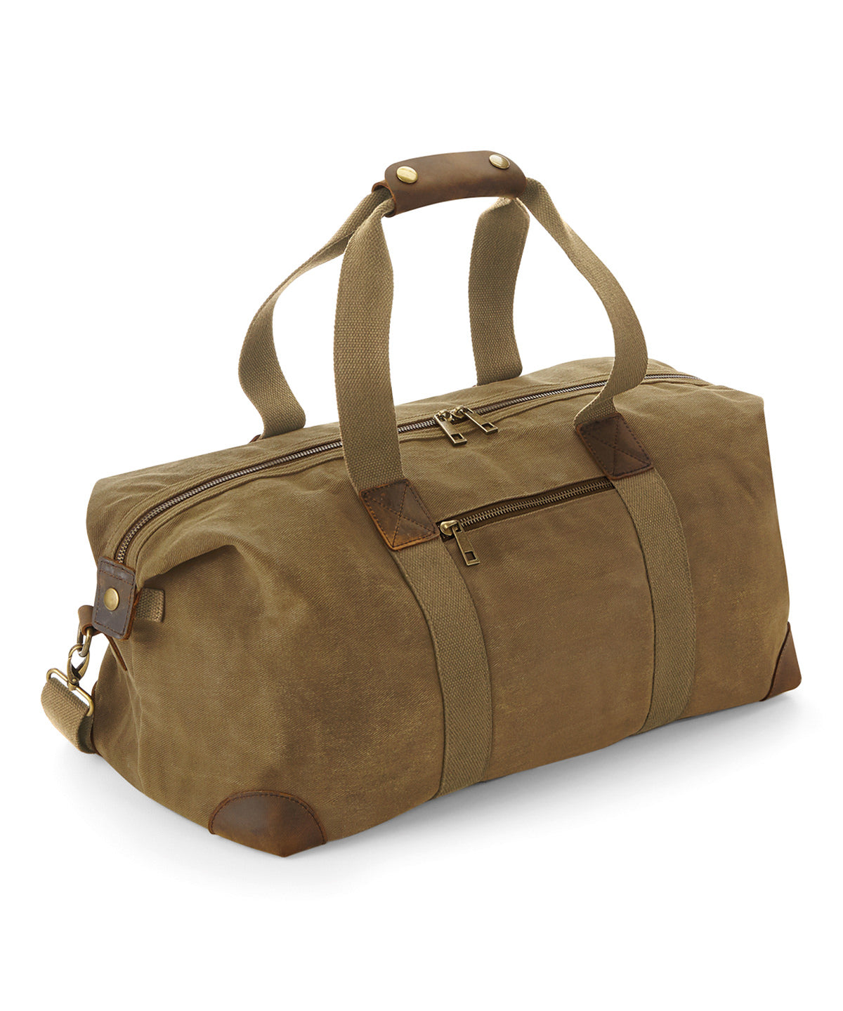 Heritage waxed canvas holdall | desert sand