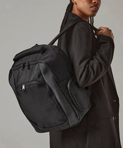 Tungsten laptop backpack | black/dark graphite
