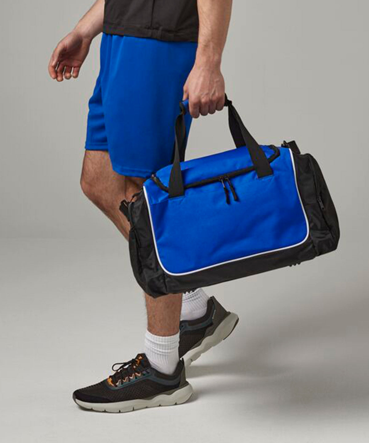 Teamwear locker bag | black/lime green