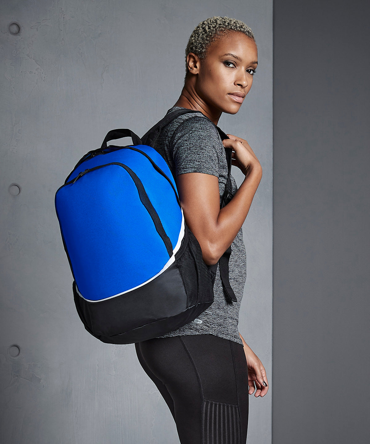 Pro team backpack | black/grey