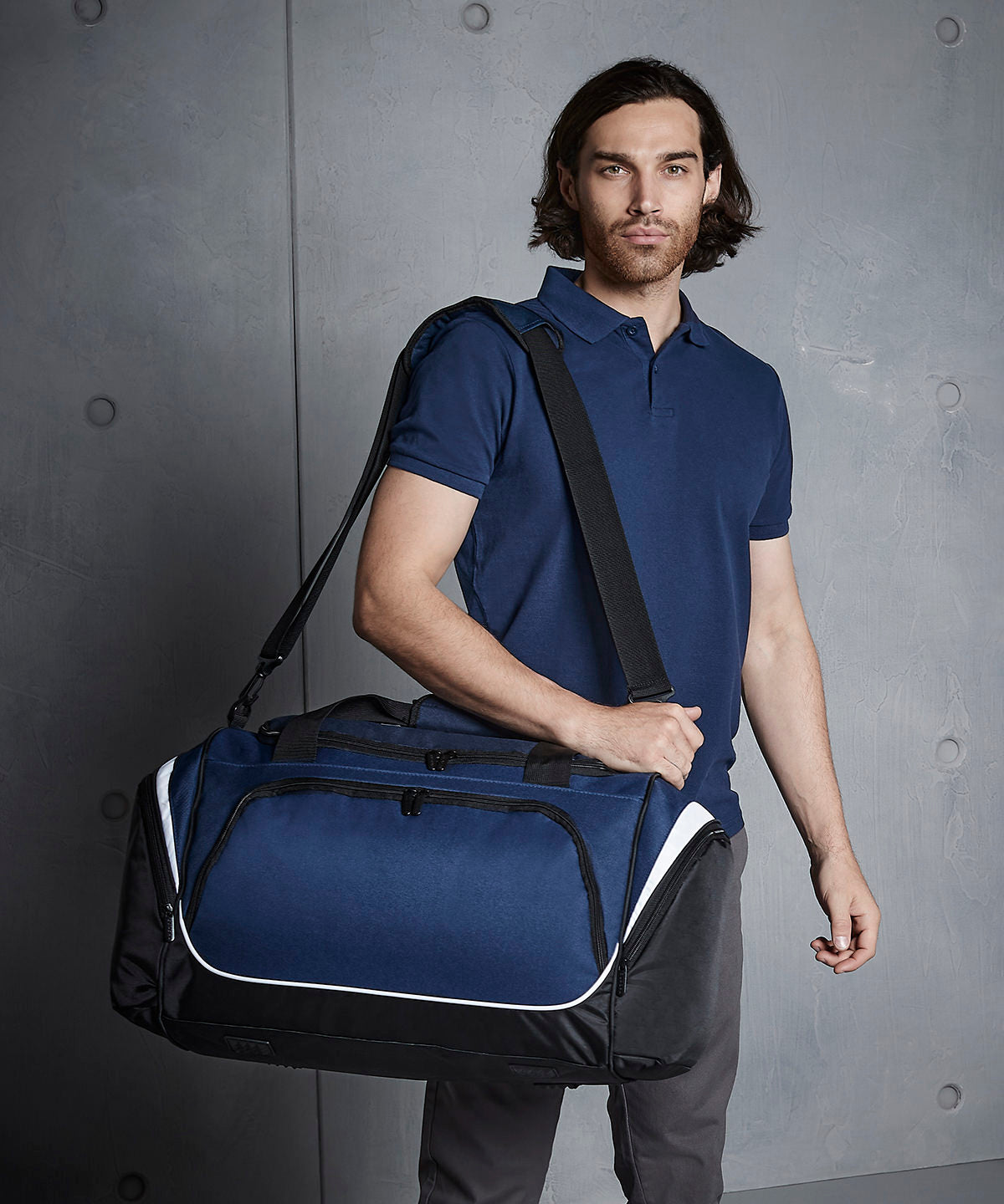 Pro team holdall | black/grey