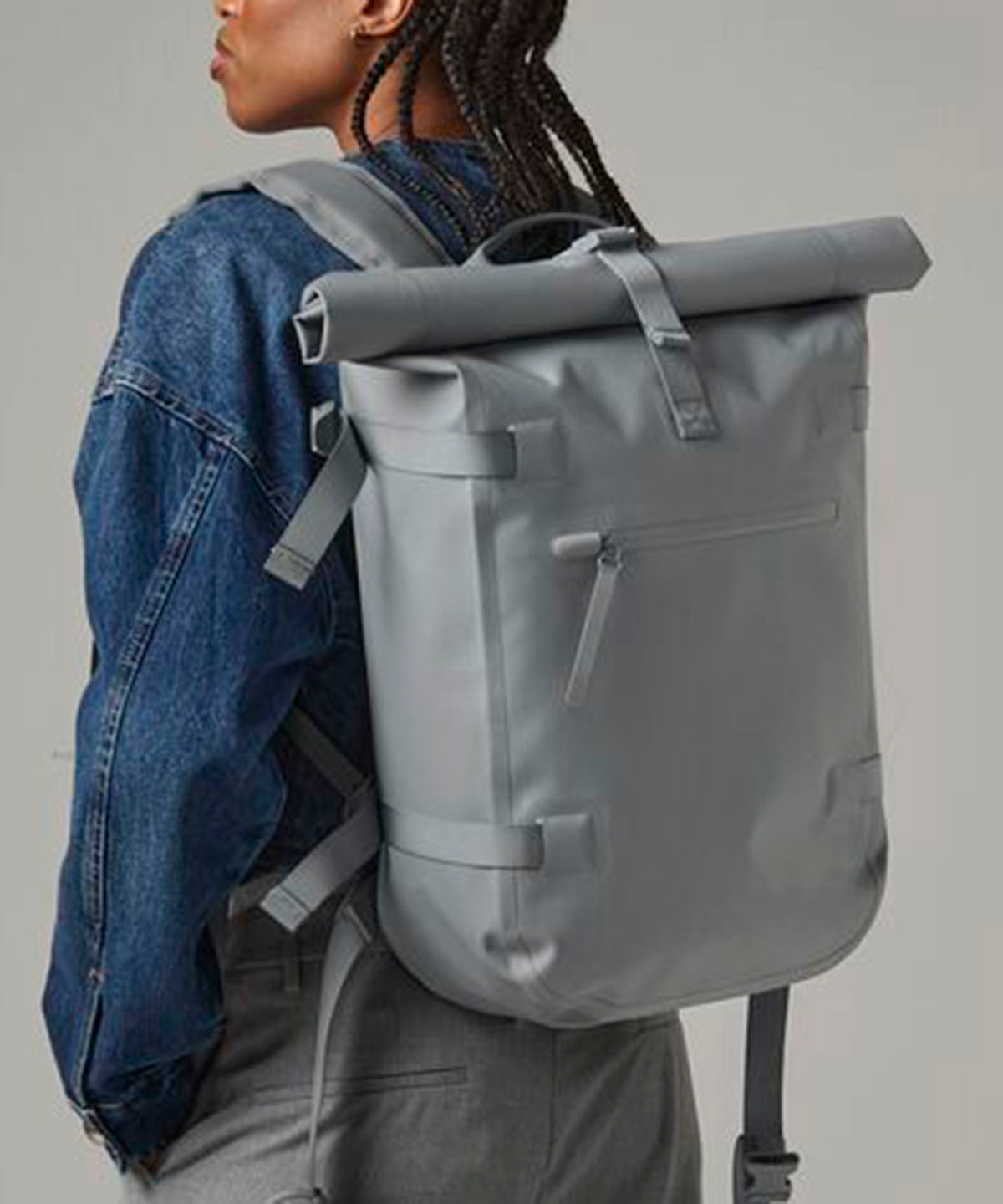 Waterproof roll-top | blue grey
